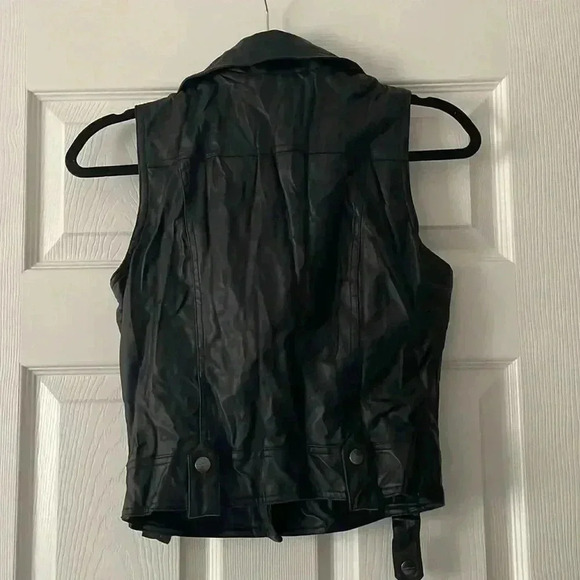 Faux Leather Vest - Picture 7 of 9